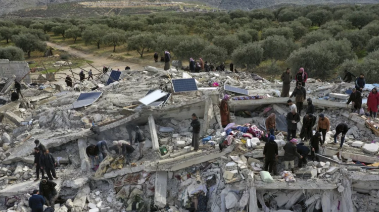 El panorama tras el terremoto de magnitud 7,8 en Turquía y Siria.