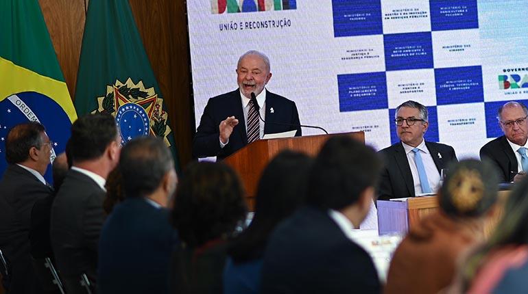 El presidente Lula da Silva cumplió 100 días en el poder. | EFE