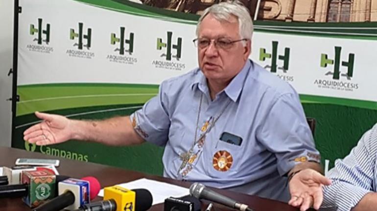El obispo de San Ignacio de Velasco, Roberto Flock. | CEB.