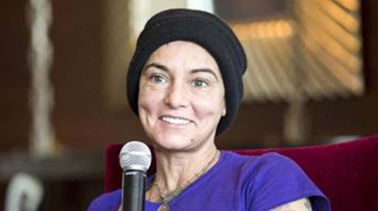 La cantante irlandesa Sinead O'Connor. / Los Tiempos
