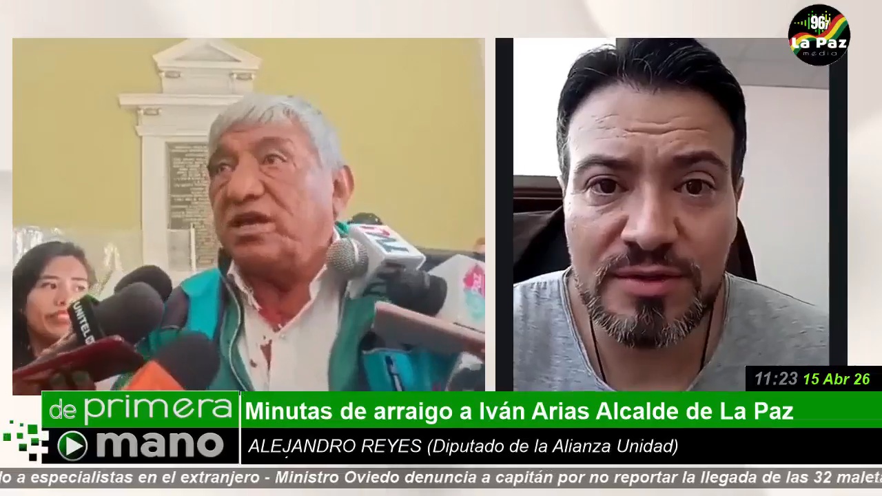 Diputado Alejandro Reyes plantea arraigo contra Iván Arias, secretarios ...